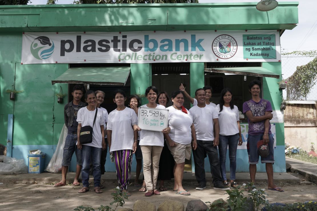Plastic Banks' collection center in Naga City, Philippines. CEO David Katz told CNN the company has plans to expand into Egypt, Colombia and Vietnam shortly.
