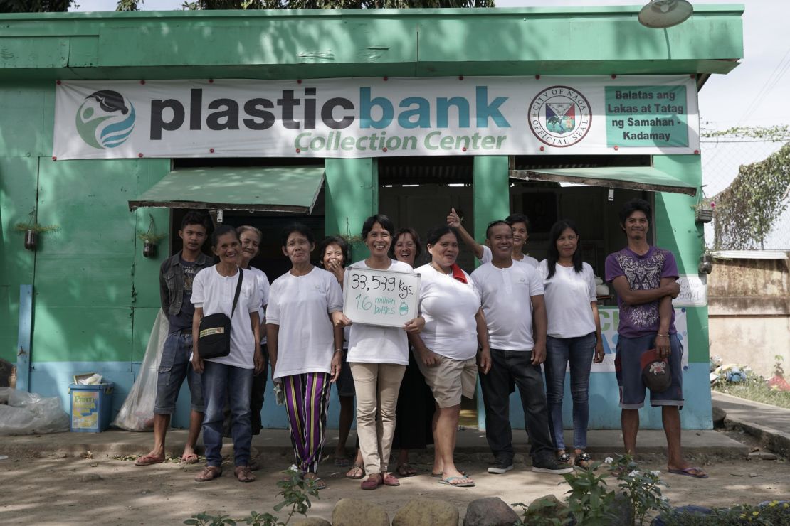 Plastic Banks' collection center in  Naga City, Philippines. CEO David Katz told CNN the company has plans to expand into Egypt, Colombia and Vietnam shortly.