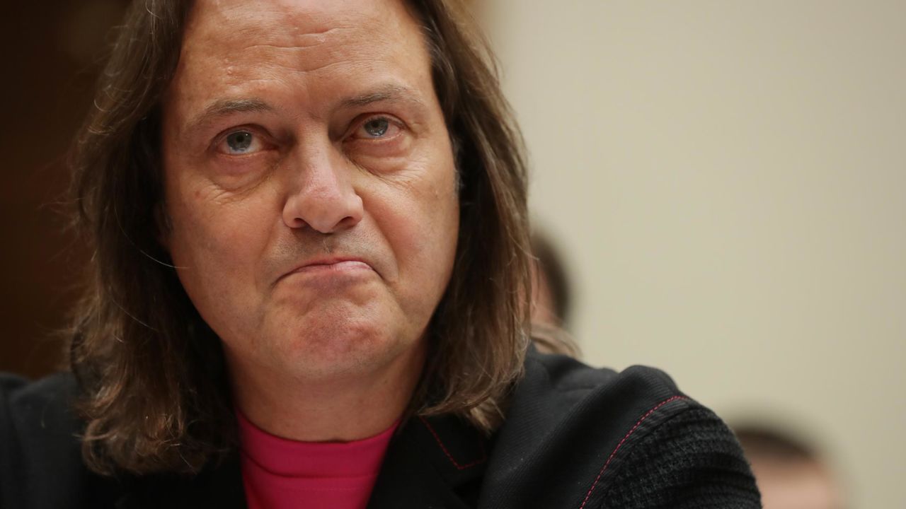 John Legere, T-Mobile's CEO, will step down in April