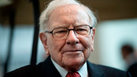 Hollub turned to legendary investor Warren Buffett for extra funding to sweeten Occidental's bid for Anadarko Petroleum.  (Johannes Eisele/AFP/Getty Images)