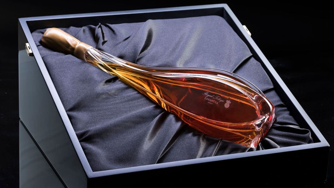<strong>Valuable vintage:</strong> The decanters were all specially hand blown by Hungarian-based artist James Carcass and come in lacquered black boxes.