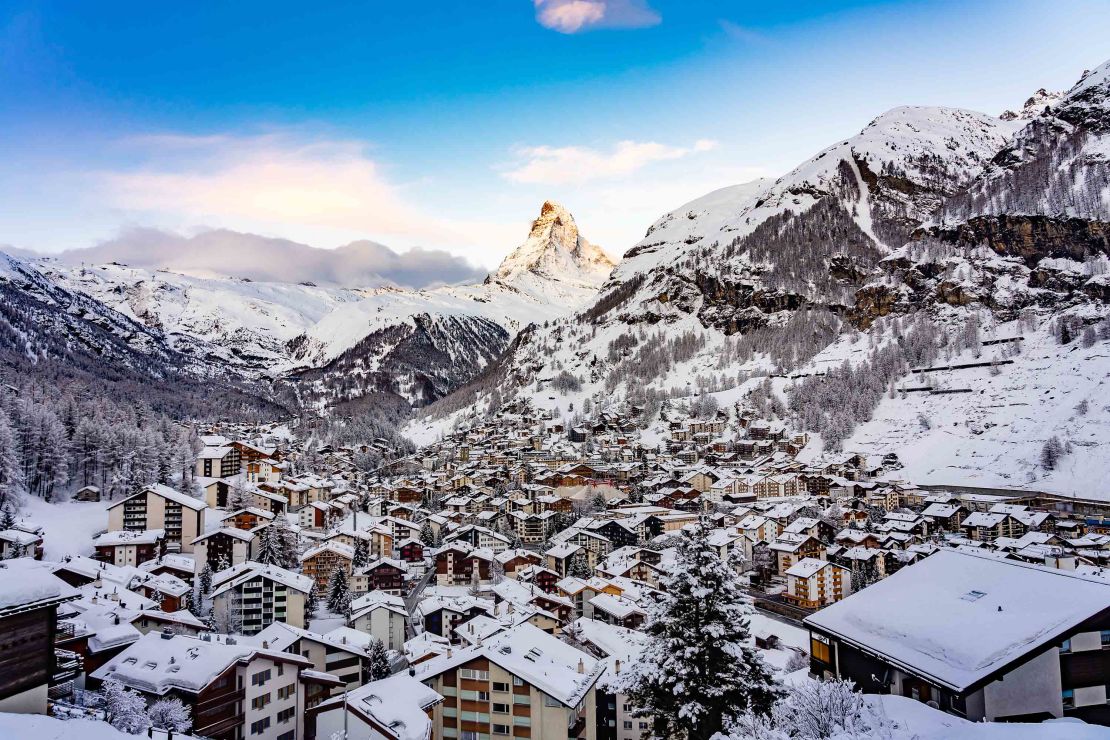 The high-altitude Swiss resort of Zermatt, overlooked by the Matterhorn, is looking forward to welcoming visitors.