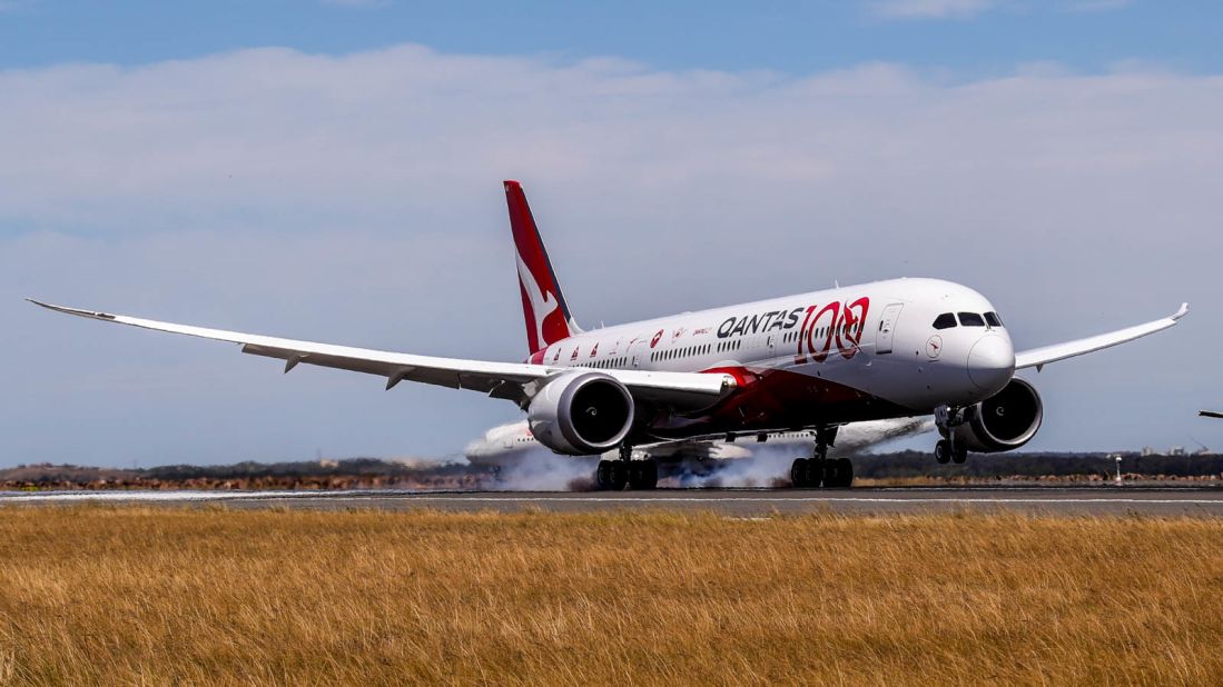 <strong>Record-breaker: </strong>Flight QF7879 became the world's longest passenger flight by a commercial airline both for distance, at 17,800 kilometers (about 11,060 miles), and for duration in the air, at 19 hours and 19 minutes.