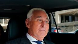 WASHINGTON, DC - NOVEMBER 15:  Former advisor to U.S. President Donald Trump, Roger Stone, departs the E. Barrett Prettyman United States Courthouse after being found guilty of obstructing a congressional investigation into Russia's interference in the 2016 election on November 15, 2019 in Washington, DC. Stone faced seven felony charges and was found guilty on all counts. (Photo by Win McNamee/Getty Images)