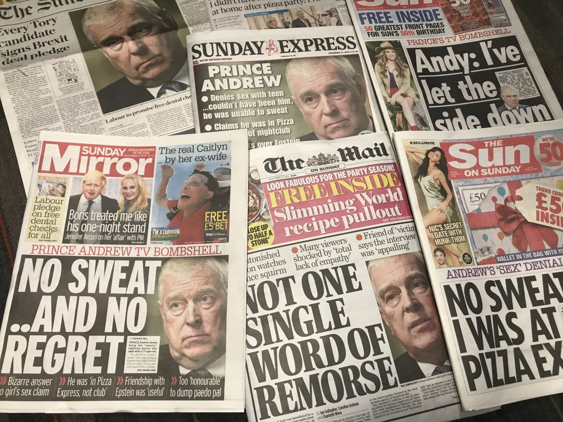 Sunday's newspapers would have made for grim reading for the royal family.