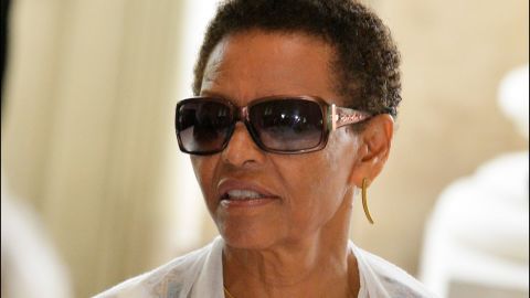 Bogaletch Gebre receives an award in Brussels for "confronting culturally entrenched taboo subjects" in her home country of Ethiopia on May 22, 2013.