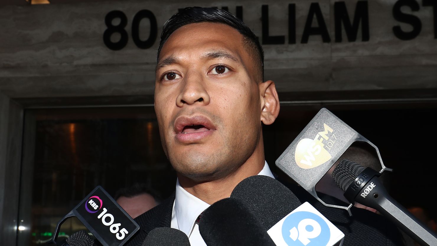 Israel Folau has connected the bushfires tormenting Australia to the country's same-sex and abortion laws.