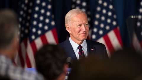 ROCHESTER, NH - OCTOBER 09:  Democratic presidential candidate, former Vice President Joe Biden attends a campaign event on October 9, 2019 in Rochester, New Hampshire. For the first time, Biden has publicly called for President Trump to be impeached. (Photo by Scott Eisen/Getty Images)