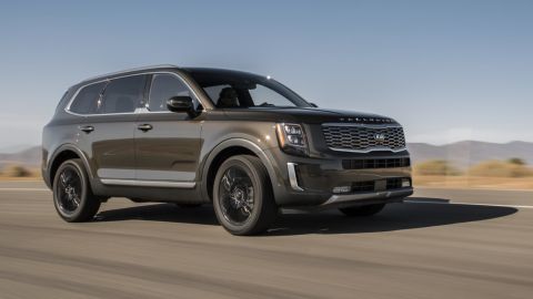 The Kia Telluride stands up well against more expensive luxury SUVs, MotorTrend said.