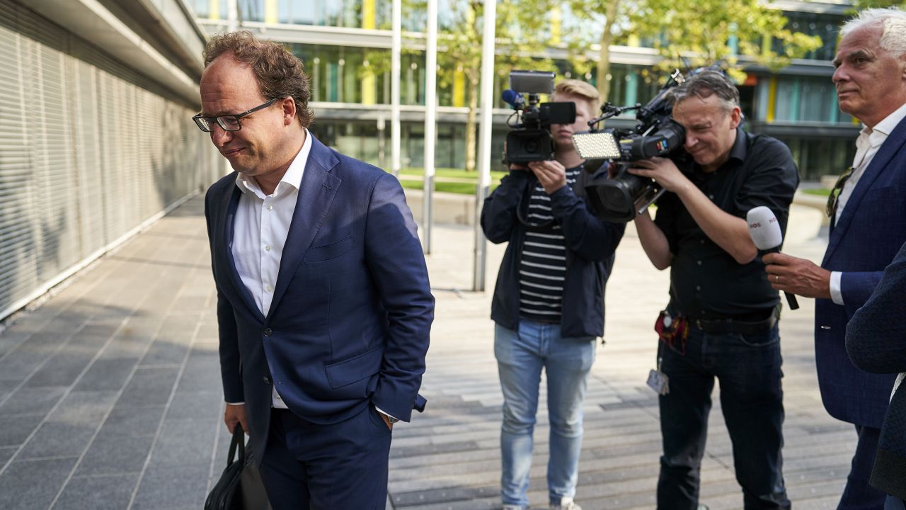 Dutch Minister of Social Affairs and Employment Wouter Koolmees, left, was pressured to loosen requirements on pension funds in the face of looming cuts.