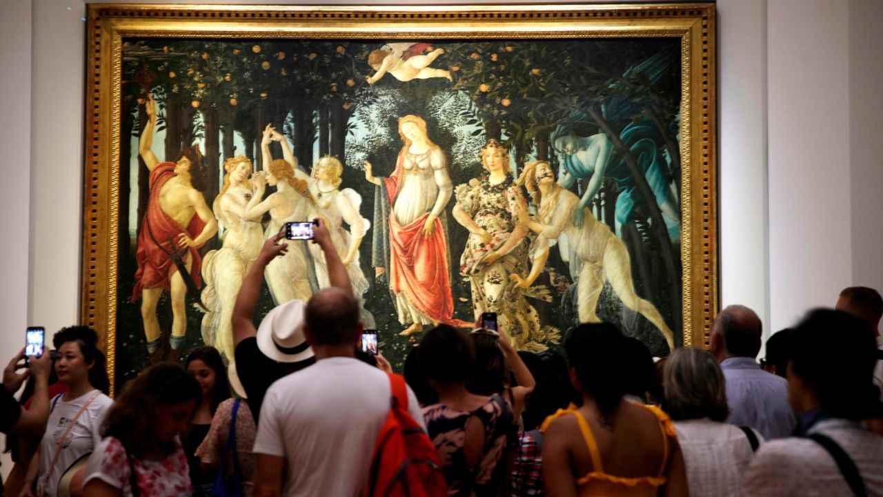 January is one of the best times to see Florence's world-renowned works of art such as Botticelli's "Spring" at the Uffizi Gallery.