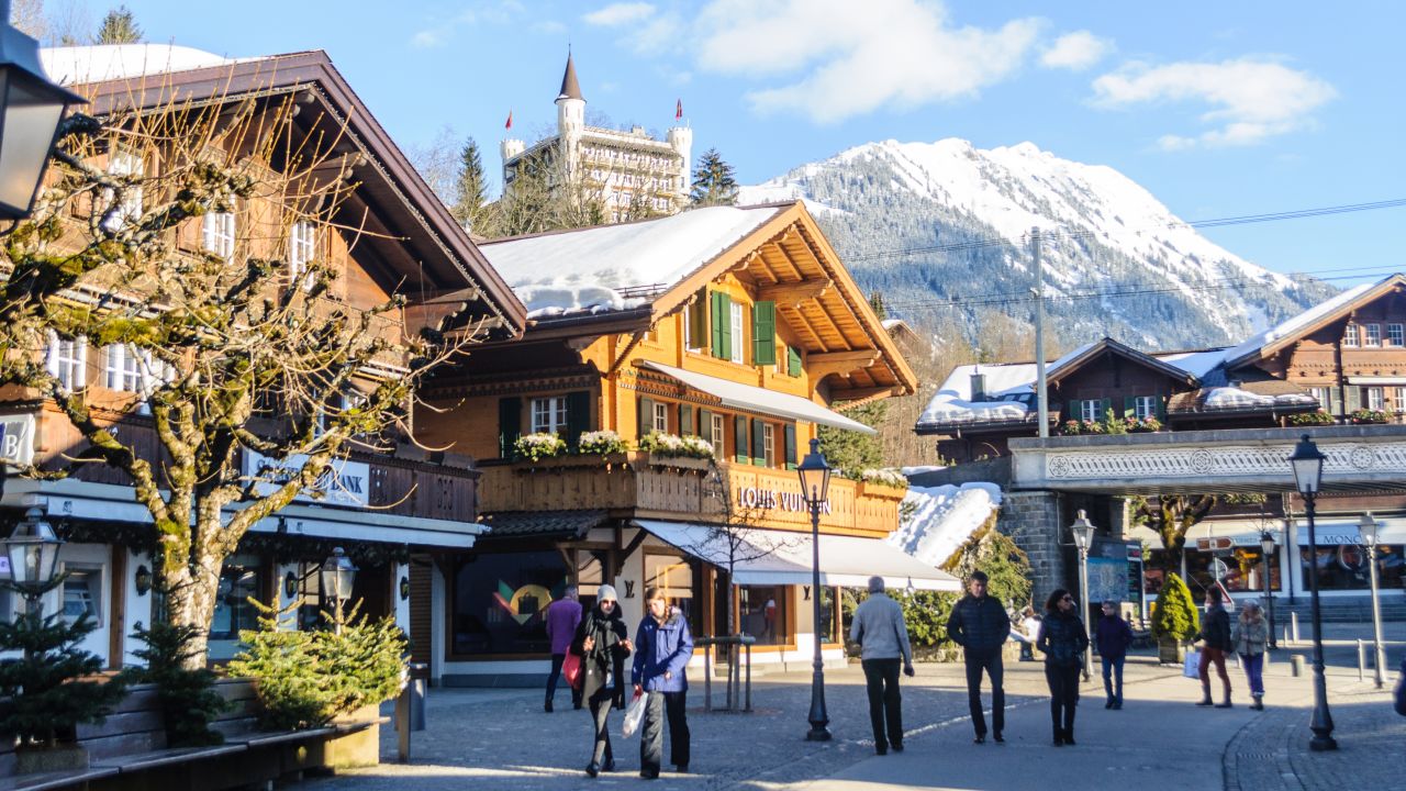 Gstaad, Switzerland, is that picture-perfect Swiss village you've always wanted to visit.