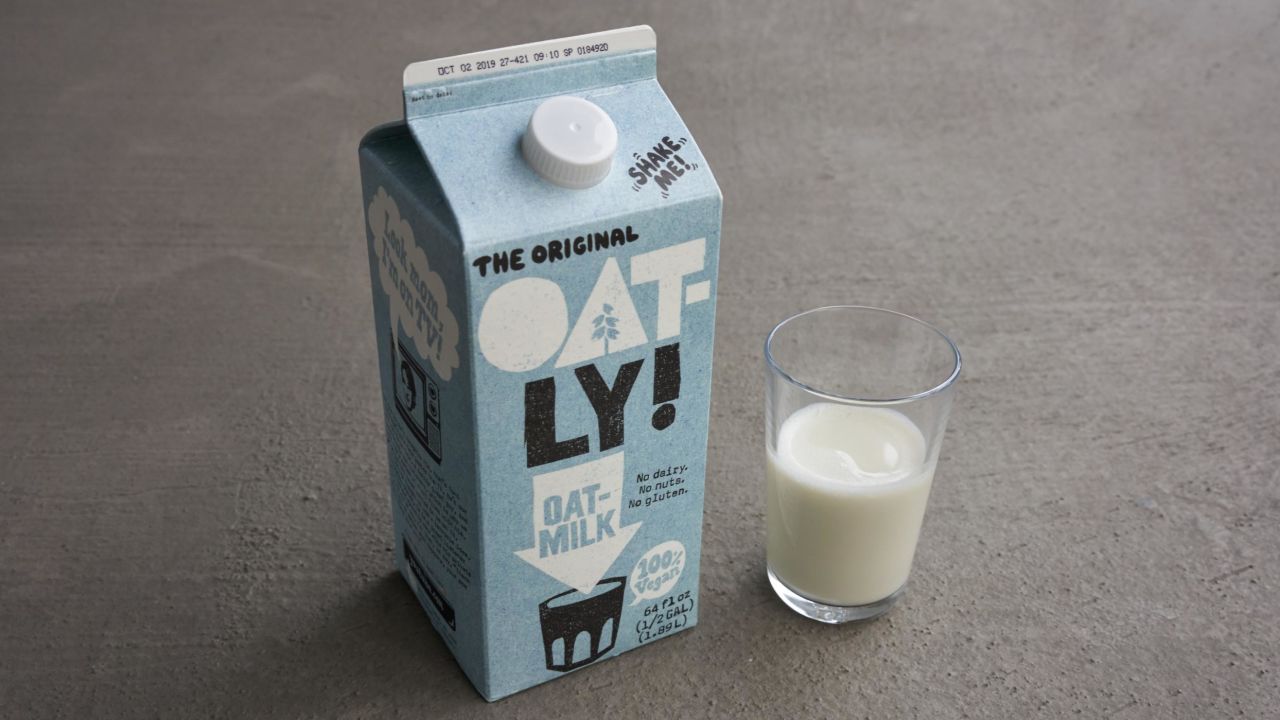 Sales of oat milk have been skyrocketing.