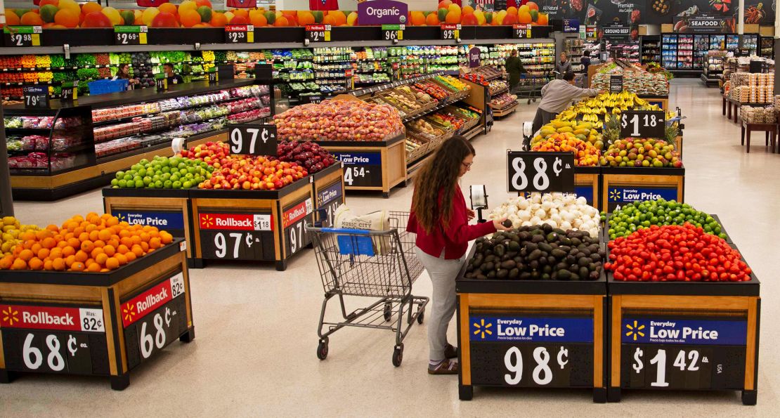 New "Produce 2.0" sections at Walmart.