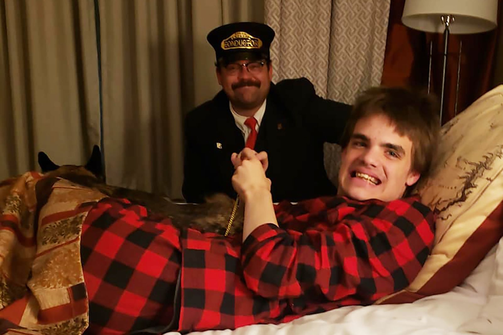 A teen with autism had a magical 'Polar Express' experience, even though he  was too excited to ride the train | CNN