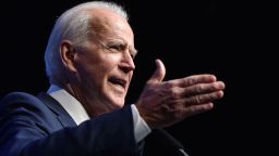 Democratic presidential candidate, former U.S Vice President Joe Biden speaks during the Nevada Democrats' "First in the West" event at Bellagio Resort & Casino on November 17, 2019 in Las Vegas, Nevada.