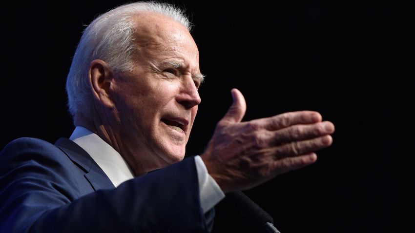 LAS VEGAS, NEVADA - NOVEMBER 17:  Democratic presidential candidate, former U.S Vice President Joe Biden speaks during the Nevada Democrats' "First in the West" event at Bellagio Resort & Casino on November 17, 2019 in Las Vegas, Nevada. The Nevada Democratic presidential caucuses is scheduled for February 22, 2020.  (Photo by David Becker/Getty Images)