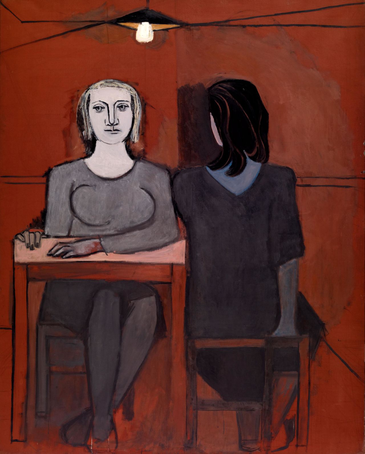 "The Conversation" (1937) by Dora Maar