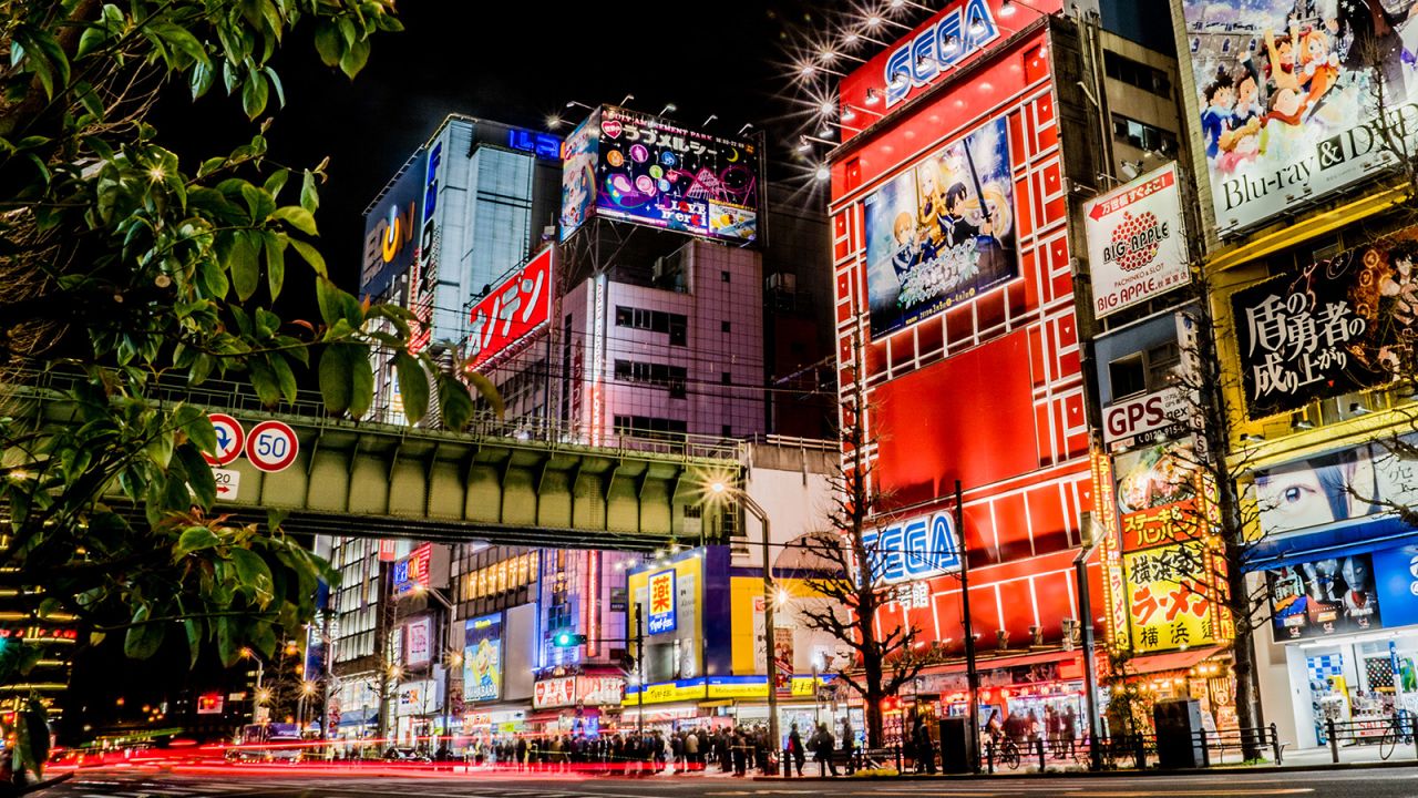 <strong>Akihabara Electric Town: </strong>A high concentration of manga, model and trading card shops can be found surrounding the arcades. 