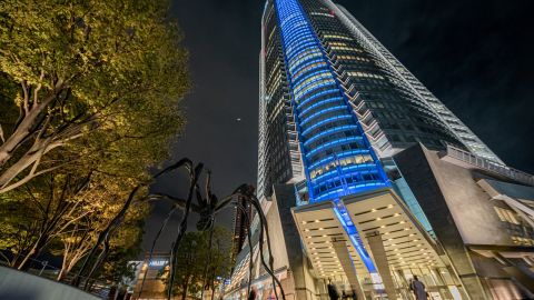 The Mori Tower is the centerpiece of Roppongi Hills.