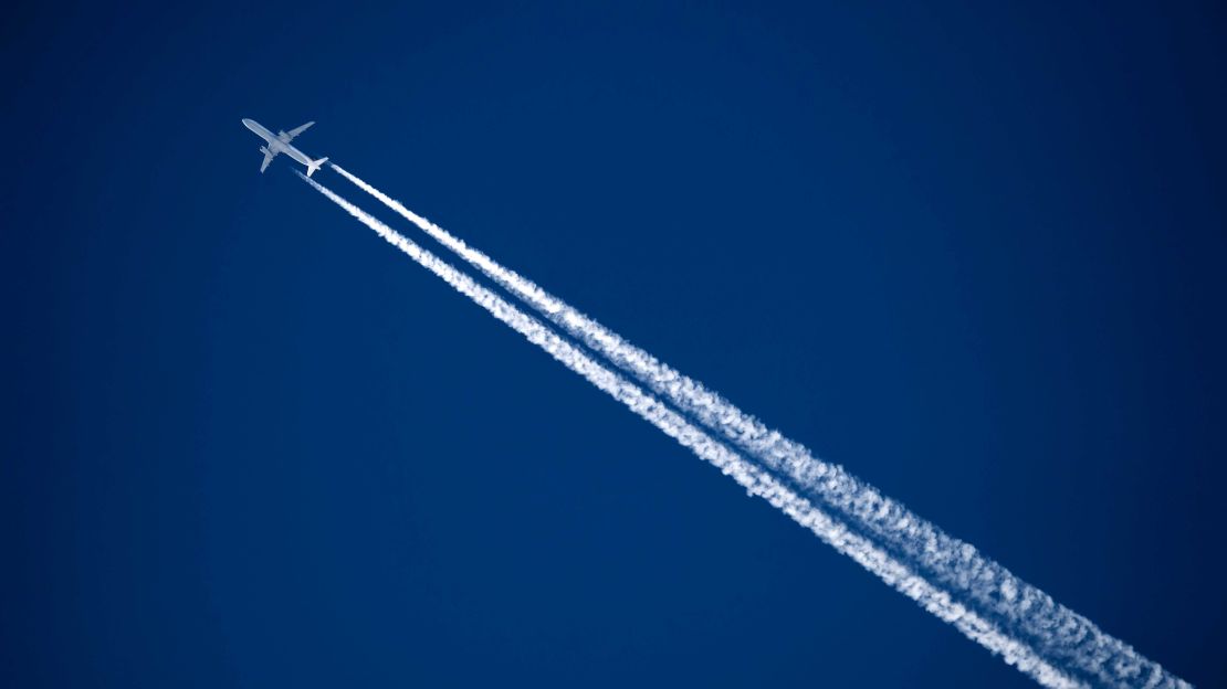 Reducing airplane contrails could help with aviation's impact on climate change.