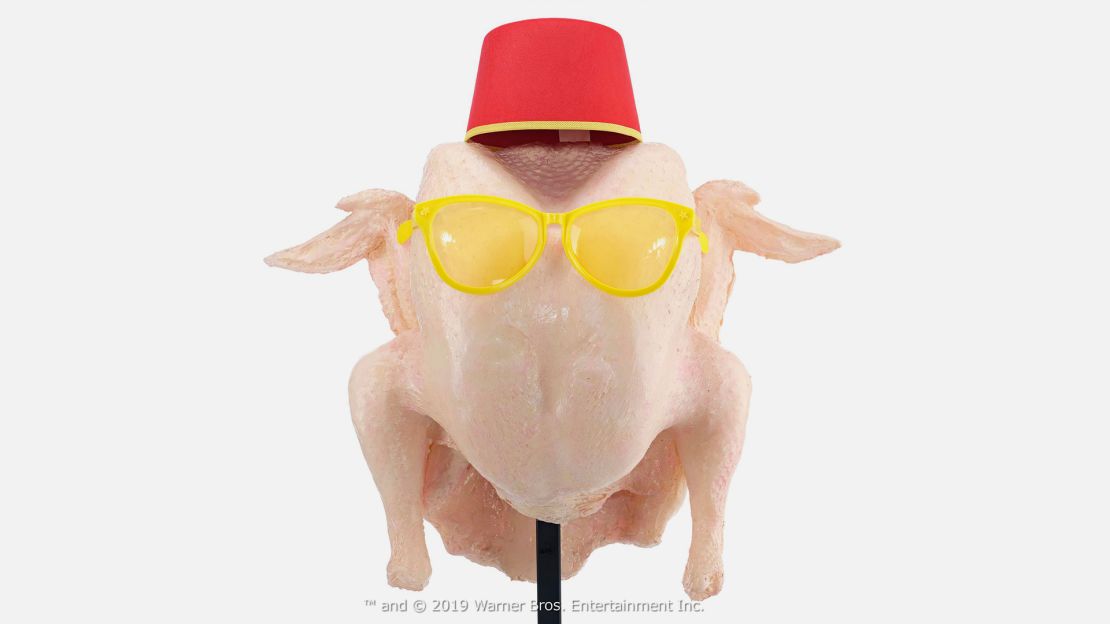 This turkey replica will be sold at an auction for "Friends" props and costumes.