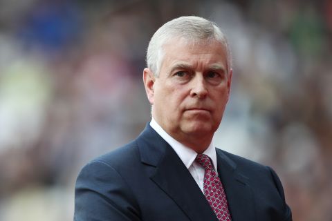Prince Andrew is seen in August 2017.