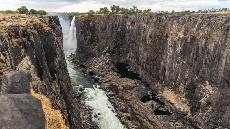 <strong>Victoria Falls, Zimbabwe: </strong>One of the world's great natural wonders, Victoria Falls was affected by severe drought in 2019. Average flow was reportedly down by almost 50% in November. <br />