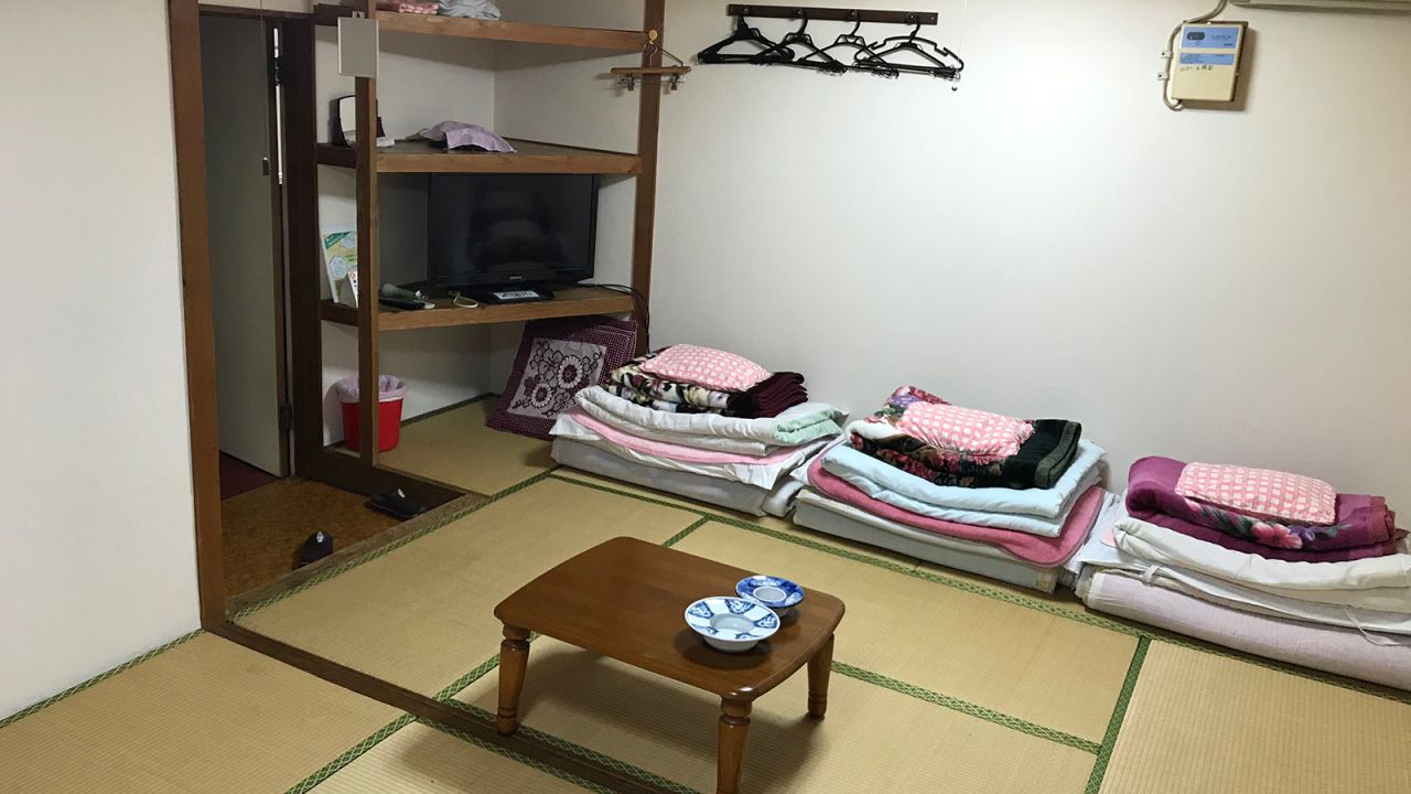 Room number 8 at Asahi Ryokan costs just ¥100 (about $1) per night. 
