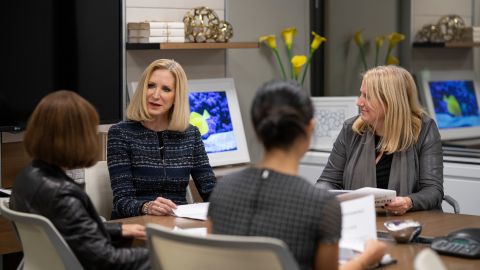 Linnartz joined Marriott as a financial analyst in 1997 and steadily worked her way up to a wide range of executive positions. She's always been focused on leveraging technology and trends, she says. (Melissa Lyttle for CNN)