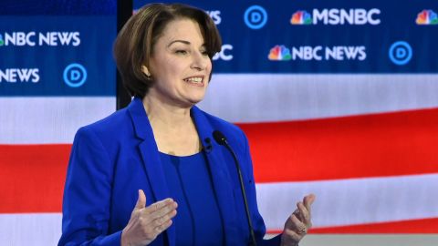07 MSNBC debate candidates klobuchar