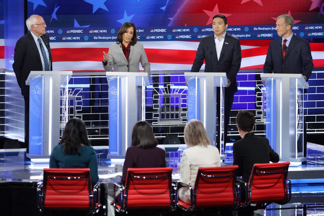 In pictures The Democratic debate in Atlanta CNN Politics