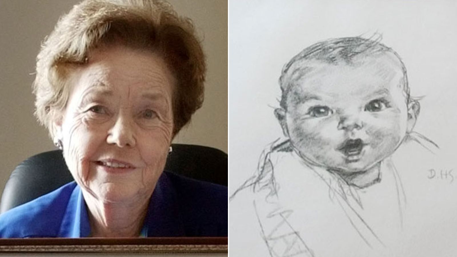 The original Gerber baby is not so little anymore. She's now a 93-year-old  mystery novelist