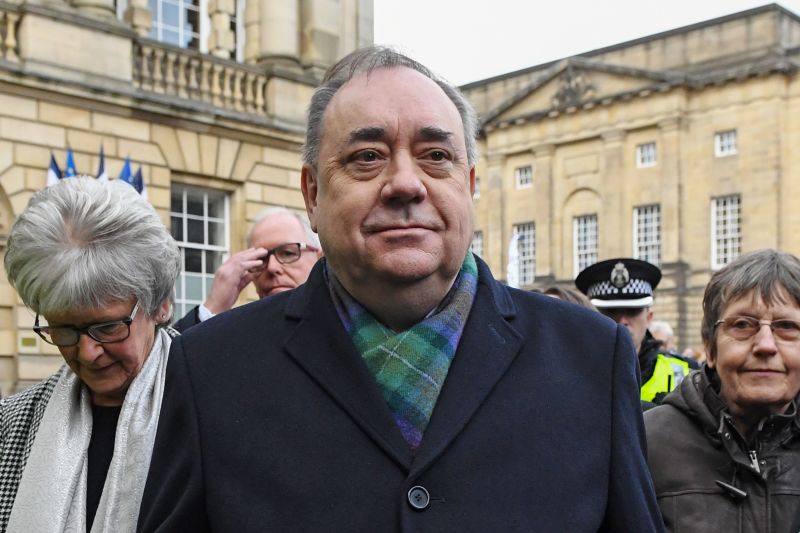 Alex Salmond, Scottish Ex-premier, Pleads Not Guilty To Sexual Assault ...