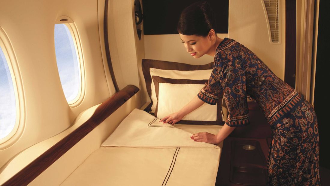 <strong>Best First Class: </strong>Singapore Airlines took the Best First Class award for their luxury offerings, which include super swanky suites.