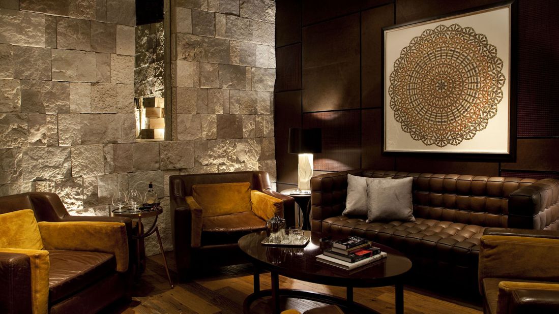 <strong>Cigar room:</strong> The UAE's only wine cellar stocks over 1,000 premium labels and has a snug cigar bar where its prized cognac and whiskey selection is housed alongside its authentic Cuban cigars.