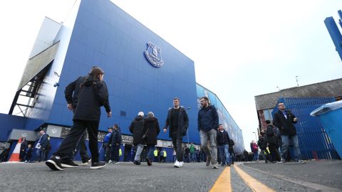 Goodison Park is home to Everton Football Club.