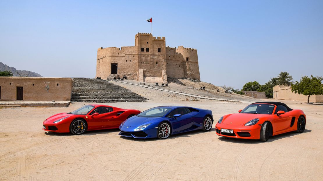 Super car tour: Is there a better way to see the emirate's sights? 