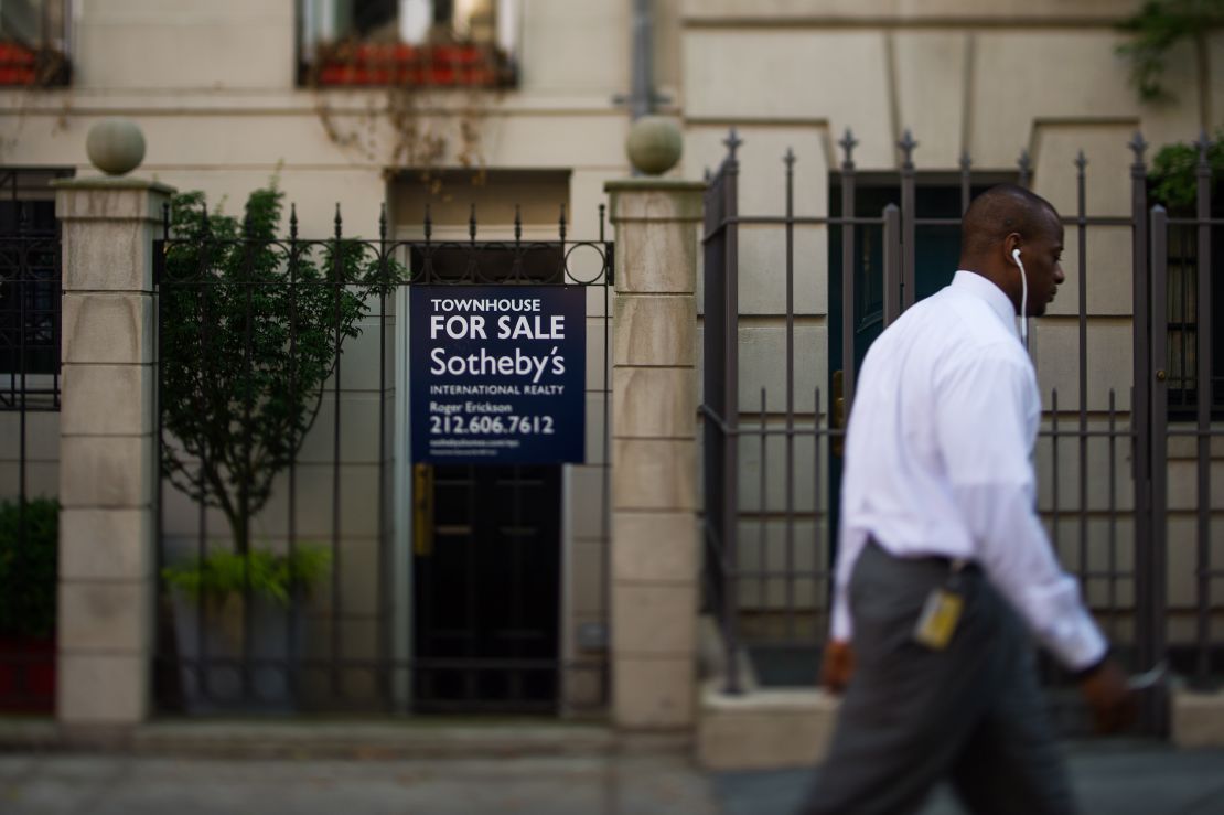 Sotheby's for sale sign FILE RESTRICTED