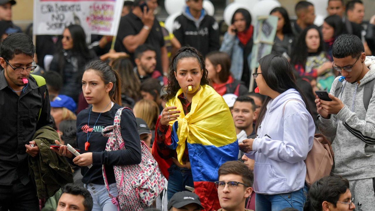 Various sectors of Colombian society are demonstrating against President Ivan Duque.
