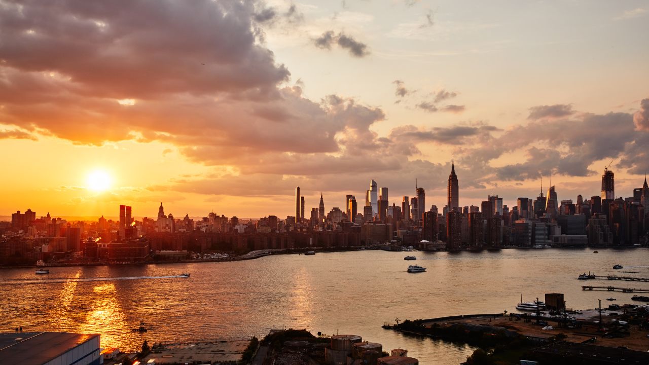 Westlight, the rooftop lounge at The William Vale, beckons with its luxe setting and jaw-dropping views.