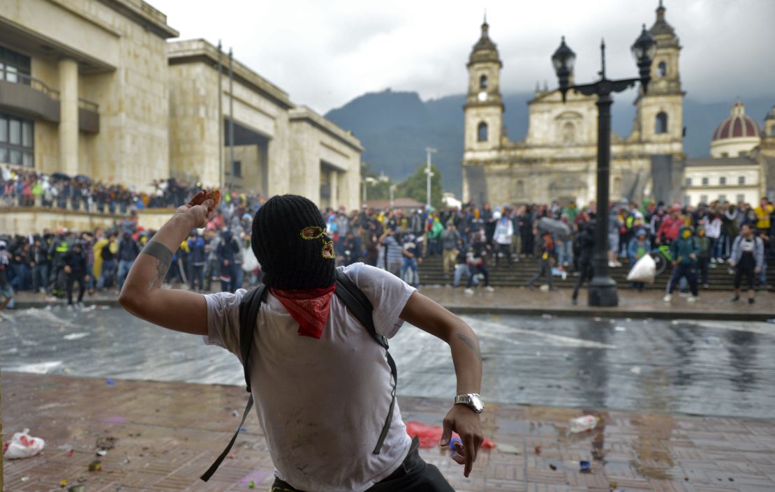 PBA COLOMBIA PROTEST