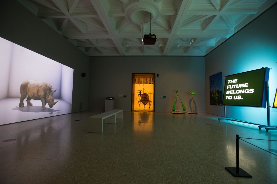 A general view of the exhibition.