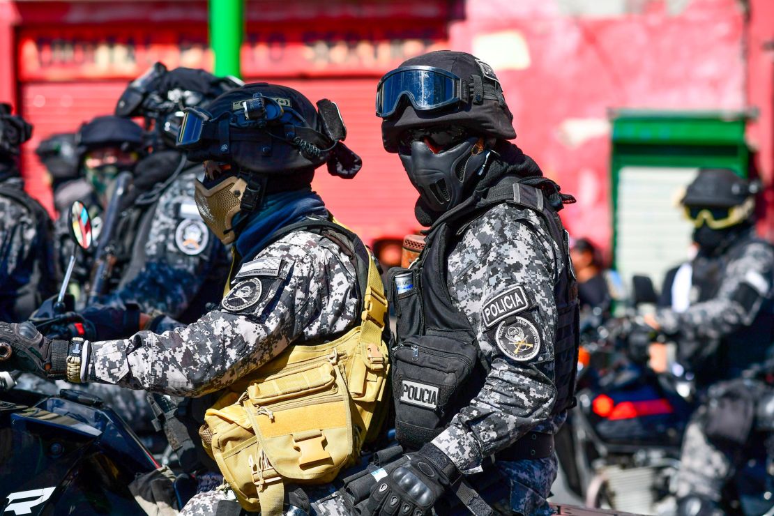 The government passed a law granting Bolivian security forces broad discretion in the use of force.