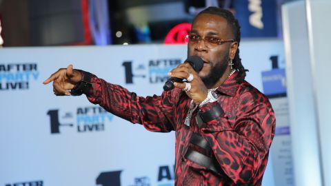 Burna Boy performs onstage during the Post Show at the 2019 BET Awards 