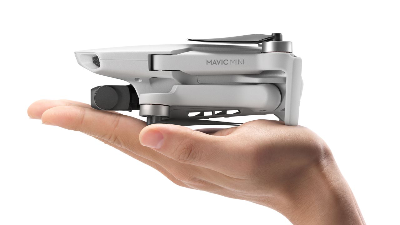 <strong>The mini-est flying camera:</strong> DJI's newly released Mavic Mini drone weighs in at just 249 grams (about as much as two bananas). From $399