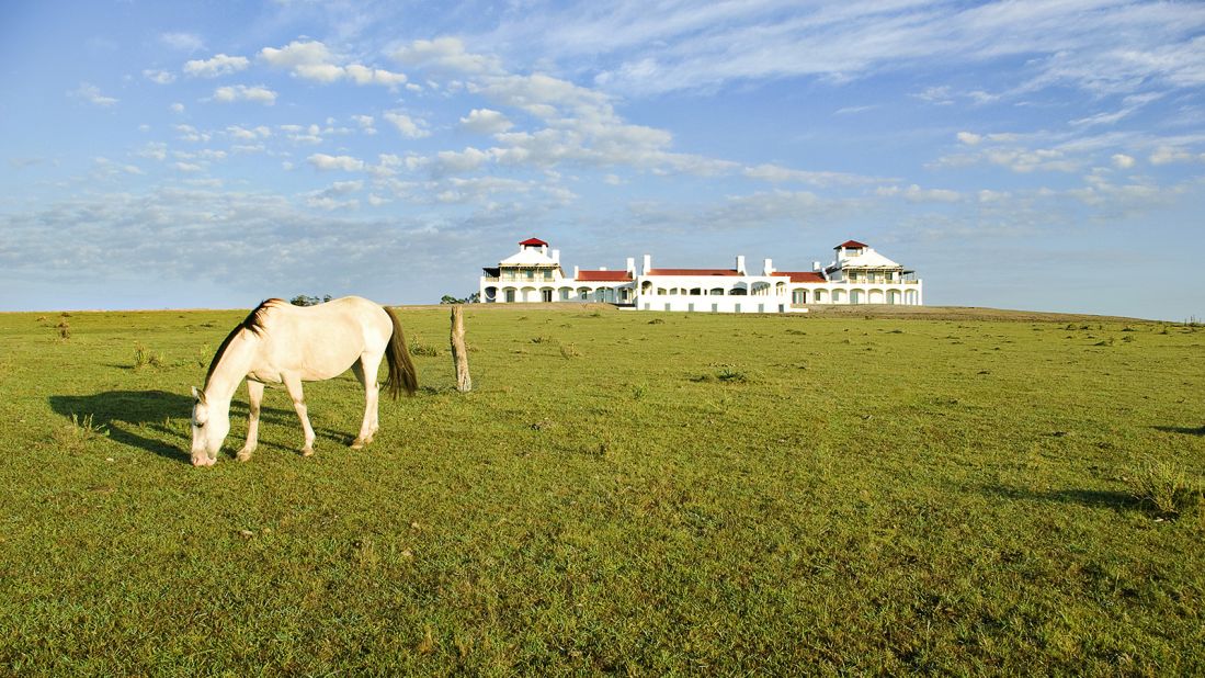 <strong>Estancia Vik, Uruguay: </strong>Romance meets rustic on 4,000 acres of Estancia Vik, set in the rolling hills of José Ignacio, outside of Punta del Este. This is where the elite of Argentina and Brazil come to play, as well as A-listers ranging from Leonardo DiCaprio to Mark Zuckerberg.