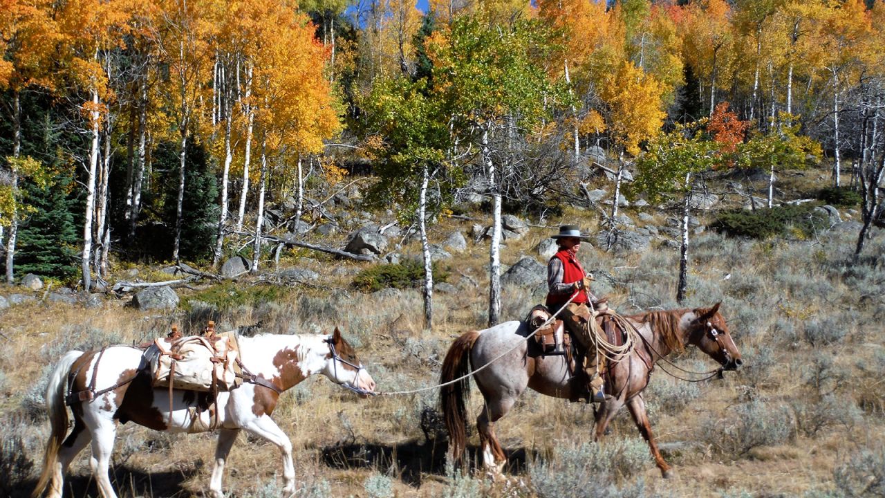 <strong>The Hideout Lodge & Guest Ranch, Wyoming: </strong>Visitors can saddle up on a stylish Quarter Horses, a Paint or Mustang to ride through epic cowboy movie landscapes.