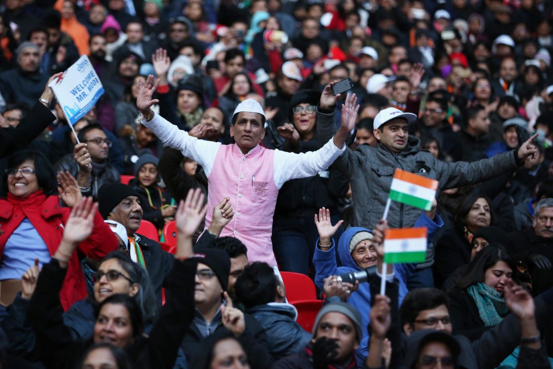 Modi's Bharatiya Janata Party swept to power in 2014 on a rising tide of Hindu nationalism.