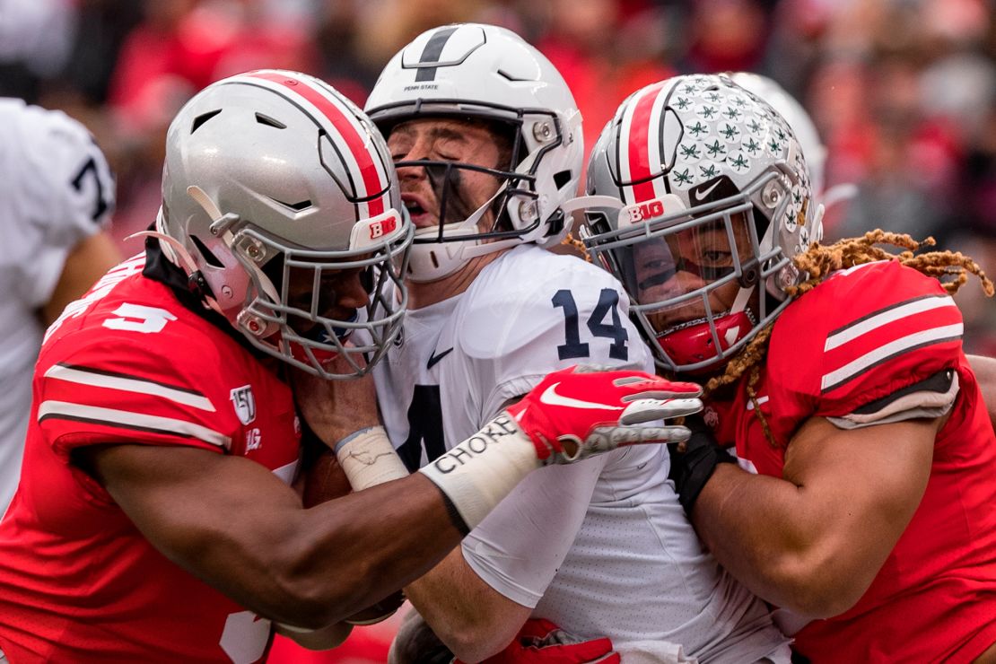 Ohio State’s Chase Young returns after 2game suspension and breaks